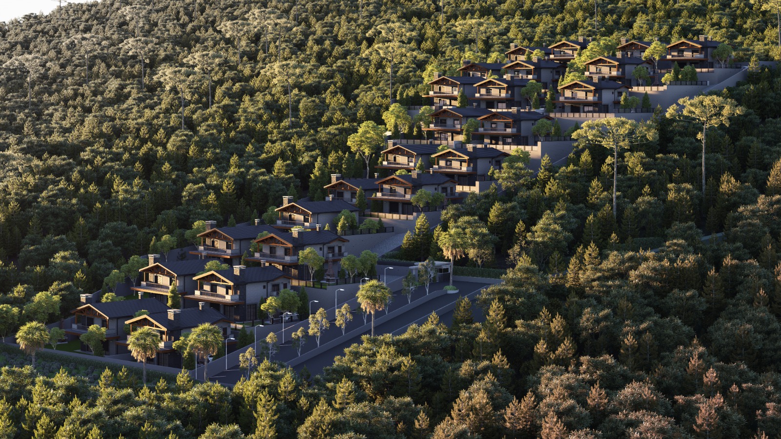 Göztepe Sitesi Aerial Render